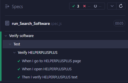 Context run softwares