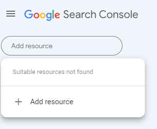 Google console search